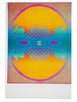 1967 AMERICAN GICLEE PRINT 1, 2, 3 INFINITY PETER MAX