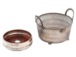 BRITISH STERLING SILVER TABLEWARE PIECES C 1920