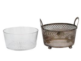 BRITISH STERLING SILVER TABLEWARE PIECES C 1920