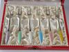 DANISH STERLING SILVER ENAMEL COCKTAIL FORKS SETS PIC-1