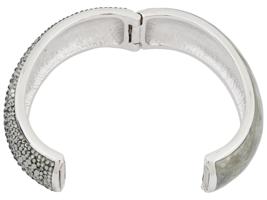 JUDITH LEIBER PAPARAZZI GLITZ UP BANGLE BRACELET IOB