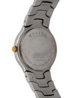 MOVADO SWISS STAINLESS STEEL DIAMONDS WRIST WATCH