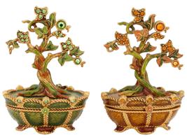 JAY STRONGWATER JEWELED AND ENAMELED TRINKET BOXES