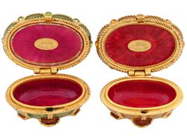 JAY STRONGWATER JEWELED AND ENAMELED TRINKET BOXES