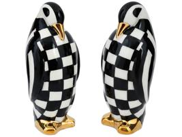 PENGUIN SALT AND PEPPER SET BY MACKENZIE-CHILDS