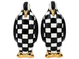 PENGUIN SALT AND PEPPER SET BY MACKENZIE-CHILDS