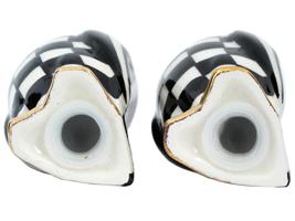 PENGUIN SALT AND PEPPER SET BY MACKENZIE-CHILDS