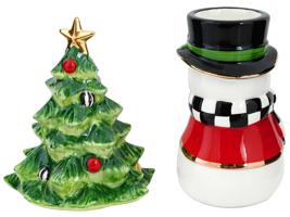 MACKENZIE CHILDS CHRISTMAS HOSTESS SET IOB