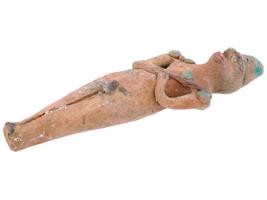 ANCIENT NEOLITHIC CLAY RITUAL BURIAL FIGURE