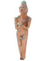 ANCIENT NEOLITHIC CLAY RITUAL BURIAL FIGURE