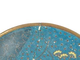 PAIR OF JAPANESE EARLY MEIJI ERA CLOISONNE PLATES