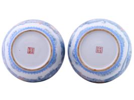 RARE CHINESE IMMORTALS BLUE WHITE PORCELAIN VASES