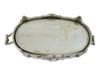 ANTIQUE OVAL TRAY WITH HANDLES IN ROCOCO STYLE PIC-6