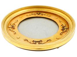 ANTIQUE FRENCH MATHIEU DEROCHE GILT PICTURE FRAME