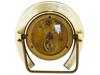 MID CENT HERMES GILT BRASS HORSESHOE TRAVEL CLOCK PIC-4