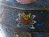 ANTIQUE CHINESE CLOISONNE ENAMEL BALUSTER VASES PIC-8