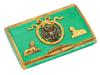 RUSSIAN 84 SILVER ENAMEL DIAMONDS CIGARETTE CASE PIC-1