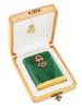 RUSSIAN JADE GOLD PLATINUM SILVER DIAMONDS MATCHBOX PIC-0