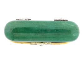 RUSSIAN JADE GOLD PLATINUM SILVER DIAMONDS MATCHBOX