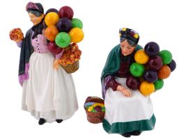 ENGLISH ROYAL DOULTON BALLOON PORCELAIN FIGURINES