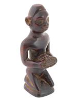 CENTRAL AFRICAN CARVED WOOD YOMBE PEOPLE FIGURE