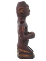 CENTRAL AFRICAN CARVED WOOD YOMBE PEOPLE FIGURE