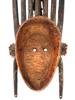 AFRICAN BAMBARA PEOPLE OF MALI WOODEN MASK PIC-4