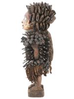 CENTRAL AFRICAN CONGO METAL WOOD NAIL NISKI FIGURE