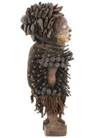 CENTRAL AFRICAN CONGO METAL WOOD NAIL NISKI FIGURE