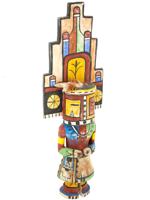 NATIVE AMERICAN KACHINA HOPI HAND CARVED WOOD DOLL