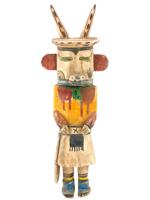 NATIVE AMERICAN KACHINA HOPI HAND CARVED WOOD DOLL