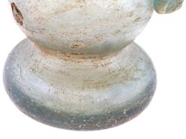 ANCIENT HAND BLOWN GALOROMANIC STYLE GLASS VESSEL