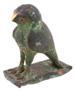 ANCIENT EGYPTIAN COPPER FIGURINE OF HORUS GOD PIC-0