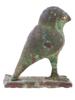 ANCIENT EGYPTIAN COPPER FIGURINE OF HORUS GOD PIC-3