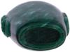 CHINESE HAND CARVED JADE SNUFF BOTTLE WITH STOPPER PIC-4
