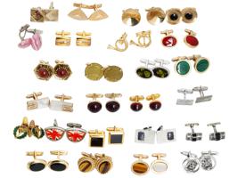 LARGE COLLECTION OF 82 PAIRS OF VINTAGE CUFFLINKS