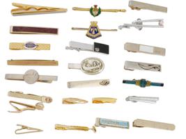 COLLECTION OF 100 VINTAGE TIE PINS OF VARIOUS DESIGNS