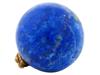 RUSSIAN GILT SILVER SNAKE LAPIS LAZULI EGG PENDANT PIC-4