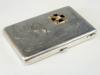 ANTIQUE RUSSIAN SILVER CIGARETTE CASE WITH ORDER PIC-1
