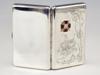 ANTIQUE RUSSIAN SILVER CIGARETTE CASE WITH ORDER PIC-3