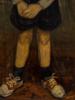 ARBIT BLATAS LITHUANIAN OIL PAINTING OF A BOY 1943 PIC-2
