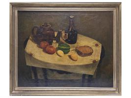 ZINAIDA SEREBRIAKOVA RUSSIAN STILL LIFE OIL PAINTING