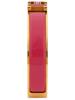 HERMES CLIC H HINGED BANGLE BRACELET IN PINK IOB PIC-5