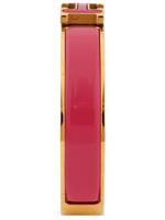 HERMES CLIC H HINGED BANGLE BRACELET IN PINK IOB