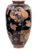 LARGE JAPANESE MEIJI SHIBATA CLOISONNE ENAMEL VASE PIC-2