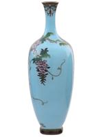 HIGH QUALITY JAPANESE MEIJI CLOISONNE ENAMEL VASE