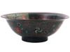 ANTIQUE JAPANESE MEIJI ERA CLOISONNE ENAMEL BOWL PIC-4