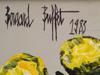 1983 FRENCH STILL LIFE PAINTING ATTR TO BERNARD BUFFET PIC-2