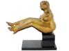 UKRANIAN BRONZE NUDE FEMALE FIGURE BY YURI KRASNY PIC-3