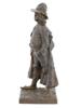 ANTIQUE ROBERT DELANDRE FRENCH BRONZE SCULPTURE PIC-4